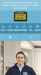 Mobile Screenshot of kitchencabinetoutletcleveland.com